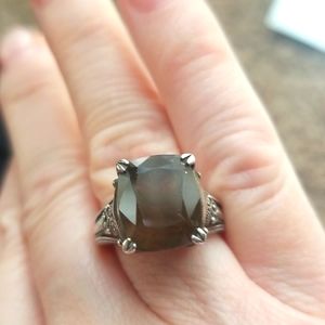 Brown stone ring size 5.5